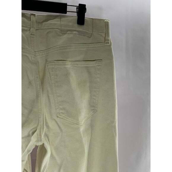 BANANA REPUBLIC Women's Beige Relaxed-Fit Straight-Leg Five Pocket Jean SZ 32X32 - Picture 4 of 12